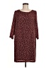 BCBGeneration 100% Polyester Burgundy Casual Dress Size M - photo 1