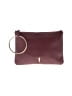 Thacker 100% Leather Burgundy Leather Wristlet One size - photo 1