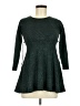 Speechless Argyle Green Casual Dress Size 7 - photo 1