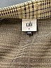 CAbi Plaid Ivory Jacket Size M - photo 6
