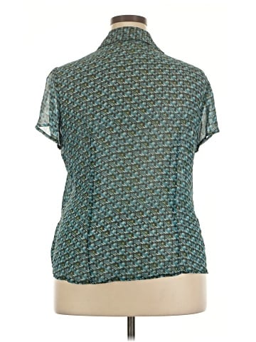 Charter Club Short Sleeve Silk Top (view 2)