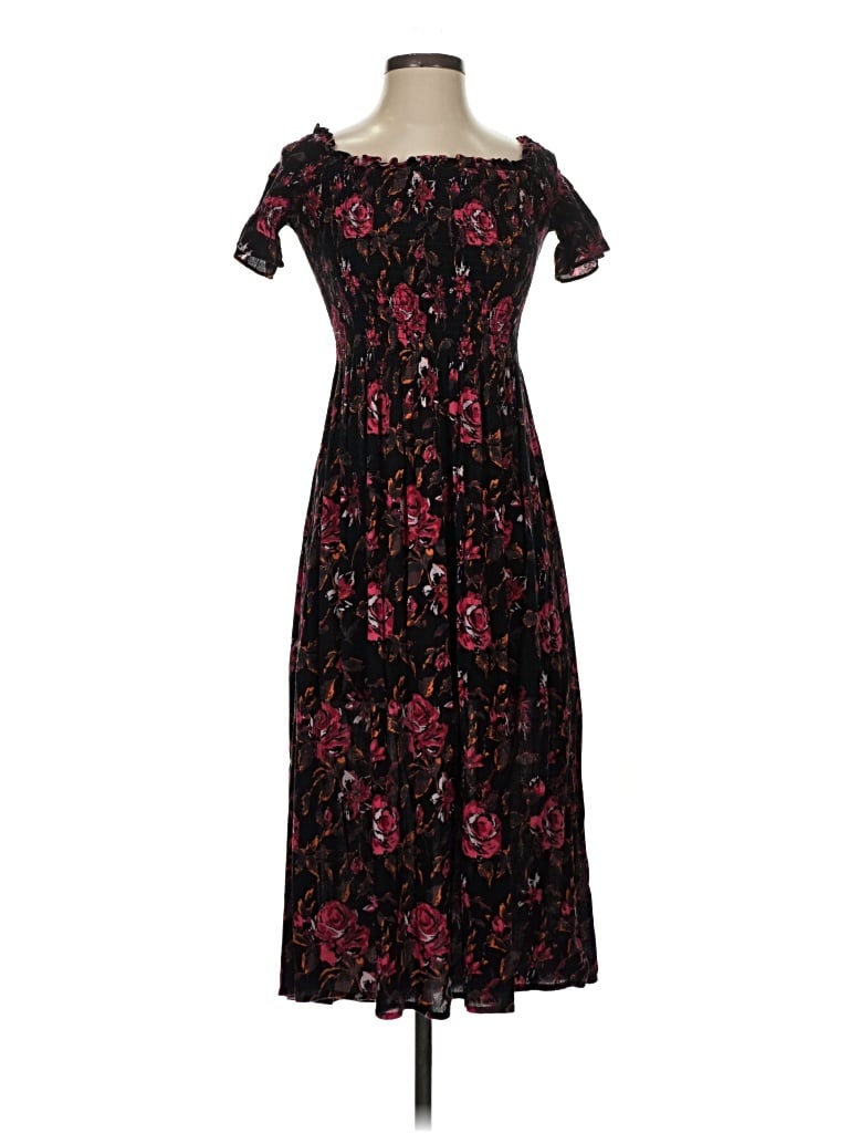 Pre-owned Kimchi Blue Casual Dress In Black