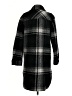 Gap Plaid Black Coat Size XS - photo 2