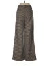 Edit By Nine 100% Polyester Houndstooth Brown Casual Pants Size M - photo 2
