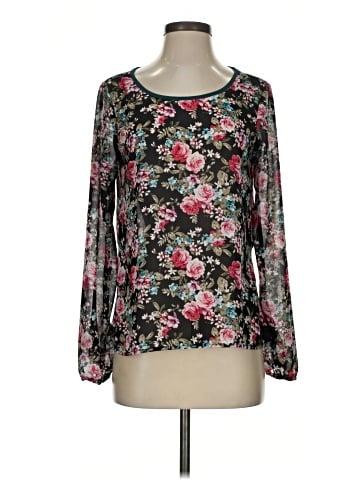 Eyelash Couture Long Sleeve Blouse (view 1)