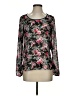 Eyelash Couture Black Long Sleeve Blouse Size S - photo 1
