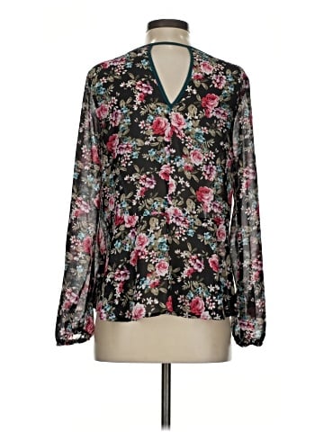 Eyelash Couture Long Sleeve Blouse (view 2)