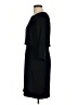 The Fold 100% Polyester Solid Black Casual Dress Size 12 - photo 5