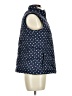 Unbranded 100% Polyester Polka Dots Blue Vest Size M (petite) - photo 4