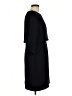 The Fold 100% Polyester Solid Black Casual Dress Size 12 - photo 4