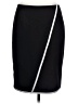 Calvin Klein Solid Black Casual Skirt Size 10 - photo 1