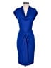 Michael Kors Solid Blue Cocktail Dress Size 6 - photo 1