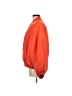 Zara 100% Polyester Solid Orange Jacket Size M - photo 5