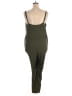 Cider Solid Green Jumpsuit Size 4X - photo 2