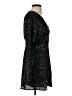 Line & Dot 100% Polyester Stars Black Cocktail Dress Size XS - photo 4