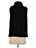 J.Crew 100% Polyester Black Faux Fur Vest Size XS - photo 2