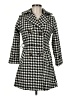 Assorted Brands Houndstooth Black Coat Size M - photo 1