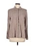 Hippie Rose 100% Rayon Polka Dots Brown Long Sleeve Blouse Size L - photo 1