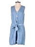 Ann Taylor LOFT Outlet Solid Blue Romper Size XS (petite) - photo 1