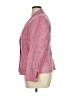 Talbots 100% Linen Tweed Pink Blazer Size 16 Petite - photo 5