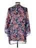 Self Esteem 100% Polyester Blue Kimono Size L - photo 2