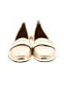 Escada Metallic Gold Silver Flats Size EU 38 1/2 - photo 2