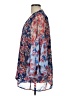 Self Esteem 100% Polyester Blue Kimono Size L - photo 5