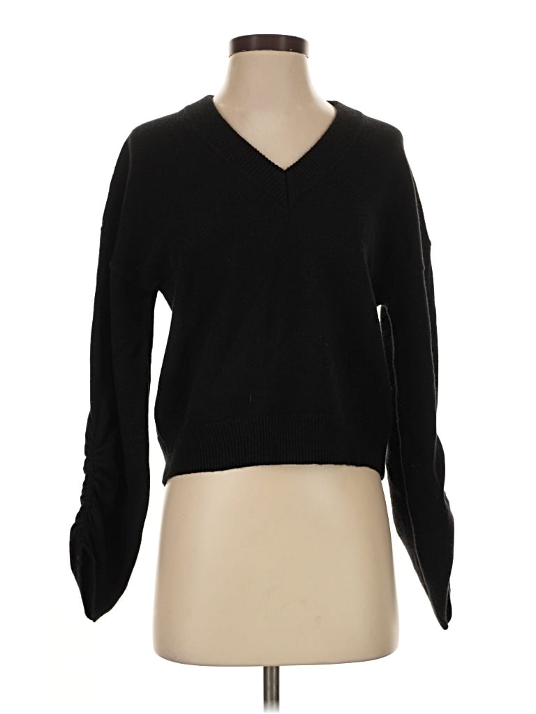 Pre-owned Lna Pullover Sweater In Black
