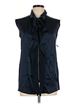 Naeem Khan Sleeveless Silk Top (view 1)