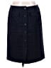 Burberry 100% Wool Plaid Blue Wool Skirt Size 8 - photo 1