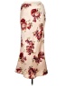 Bacio 100% Polyester Floral Ivory Formal Skirt Size M - photo 2
