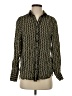 J.Crew 100% Viscose Print Black Long Sleeve Button-Down Shirt Size S - photo 1