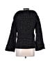 Max Mara 100% Wool Polka Dots Black Wool Coat Size M - photo 2