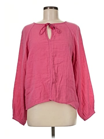 Faherty Long Sleeve Blouse (view 1)