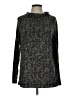 Oska Animal Print Camo Leopard Print Ombre Snake Print Gray Long Sleeve Turtleneck Size 10 (3) - photo 1
