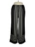 H&M 100% Polyester Stripes Black Dress Pants Size L - photo 1