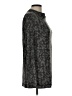 Oska Animal Print Camo Leopard Print Ombre Snake Print Gray Long Sleeve Turtleneck Size 10 (3) - photo 4