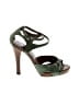 Bottega Veneta Green Leather Sandals Size EU 36 - photo 1