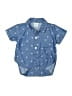 Unbranded Blue Short Sleeve Onesie Size 3-6 mo - photo 1