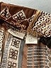 Cato 100% Polyester Print Brown Casual Pants Size L - photo 7