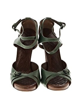 Bottega Veneta Leather Sandals (view 2)