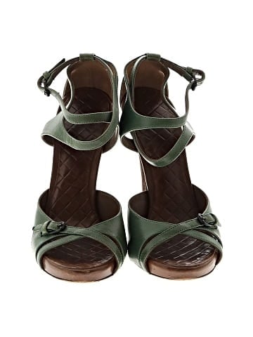 Bottega Veneta Leather Sandals (view 2)
