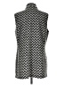 Chico's Chevron-herringbone Gray Vest Size Lg (2) - photo 2