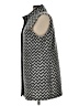 Chico's Chevron-herringbone Gray Vest Size Lg (2) - photo 5
