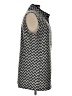 Chico's Chevron-herringbone Gray Vest Size Lg (2) - photo 4
