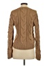 St. John Tan Wool Cardigan Size S - photo 2