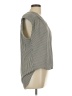 Max Studio Gray Short Sleeve Blouse Size L - photo 4