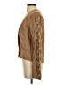 St. John Tan Wool Cardigan Size S - photo 5