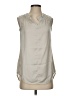 CAbi 100% Polyester Ivory Sleeveless Blouse Size XS - photo 1