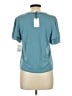 Green Envelope Teal Short Sleeve Top Size L - photo 2